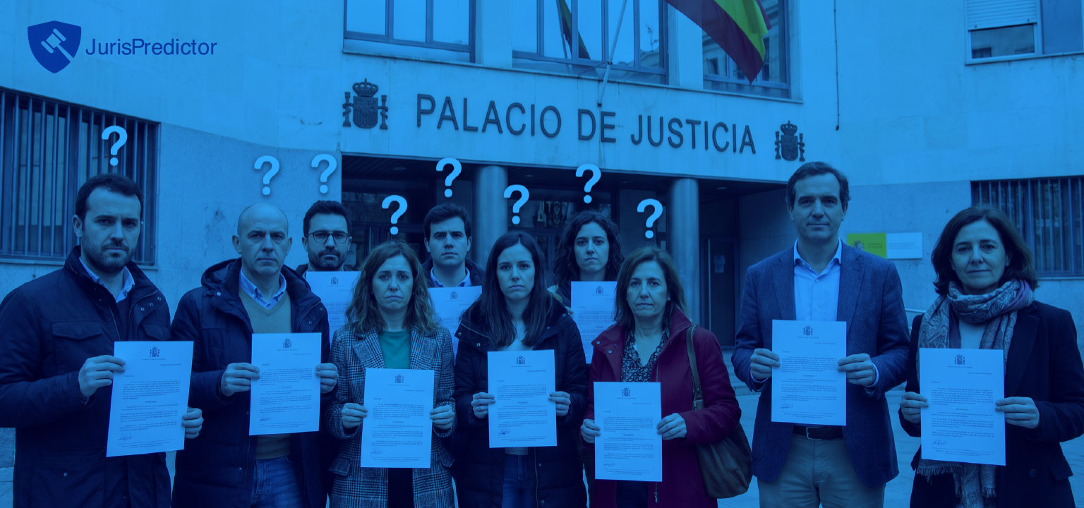 Equipo JurisPredictor en el Palacio de Justicia